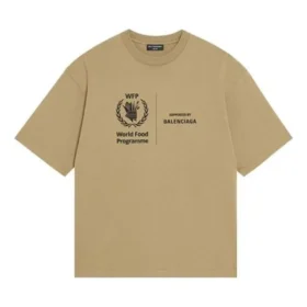 Balenciaga x World Food Program -T-paidat ”Beige” 612965THV849605 Balenciaga x World Food Program -T-paidat ”Beige” 612965THV849605