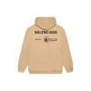 Balenciaga x World Food Programme Medium Fit -huppari ”Beige” 600583TJVK49605