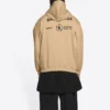 Balenciaga x World Food Programme Medium Fit -huppari ”Beige” 600583TJVK49605