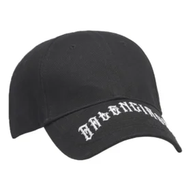 Balenciga-lippalakki, jossa brodeerattu Tattoo-logo, ”Black” 570102410B71077 Balenciga-lippalakki, jossa brodeerattu Tattoo-logo, ”Black” 570102410B71077