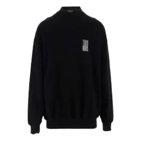 Barcode-pyöreäkaulainen villapaita ”Black” 652981TKVE61070 Barcode-pyöreäkaulainen villapaita ”Black” 652981TKVE61070