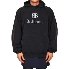 BB Be Different Popover-huppari ”Black White” 720406TNVB41070 BB Be Different Popover-huppari ”Black White” 720406TNVB41070