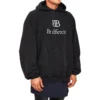 BB Be Different Popover-huppari ”Black White” 720406TNVB41070