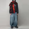 BB Be Different Popover-huppari ”Black White” 720426TNVV11070