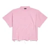 BB Classic Balenciaga lyhyt oversized-T-paita ”Pink” 783399TQVS85708