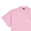 BB Classic Balenciaga lyhyt oversized-T-paita ”Pink” 783399TQVS85708