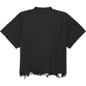 BB Classic Balenciaga lyhyt T-paita, oversized ”Musta” 783399TQVS81083 BB Classic Balenciaga lyhyt T-paita, oversized ”Musta” 783399TQVS81083