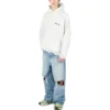 BB Corp -puuvillahuppari ”White” 713677TOVP19081