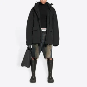 BB Icon Kick -parka ”Black” 704548TMO171000