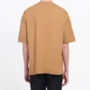 BB-kuvioinen lyhythihainen unisex-paita, khaki 578139TEV529610