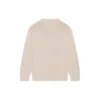 BB Laurel Crown -logolla varustettu pyöreäkaulainen neulepusero ”Beige” 664369T32119028