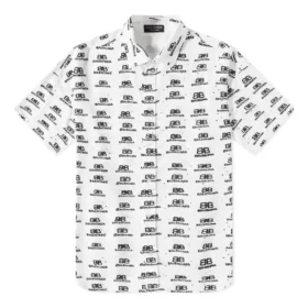 BB-logolla varustettu oversized-paita ”White Black” 725382TNL889040