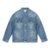 BB Monogram Large Fit -takki ”Blue” 675208TMW370443