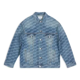 BB Monogram Large Fit -takki ”Blue” 675208TMW370443 BB Monogram Large Fit -takki ”Blue” 675208TMW370443