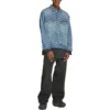 BB Monogram Large Fit -takki ”Blue” 675208TMW370443