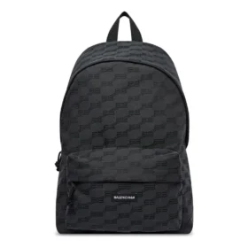 BB Monogram Signature -keskikokoinen reppu ”Black” 713044210HH1061