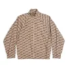 BB Monogram -verryttelytakki, vakiomallinen istuvuus ”Beige Brown” 704495TML369378