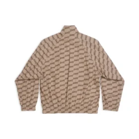 BB Monogram -verryttelytakki, vakiomallinen istuvuus ”Beige Brown” 704495TML369378 BB Monogram -verryttelytakki, vakiomallinen istuvuus ”Beige Brown” 704495TML369378