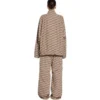 BB Monogram -verryttelytakki, vakiomallinen istuvuus ”Beige Brown” 704495TML369378