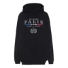 BB Paris Flag -puuvillahuppari ”Musta” 570811TGV681000