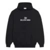 Bb Pixel Fleece -huppari, kiristysnauha, pitkähihainen, musta 578135TKVI81070