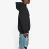 Bb Pixel Fleece -huppari, kiristysnauha, pitkähihainen, musta 578135TKVI81070