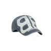 BB-ruiskutettu lippalakki ”Grey White” 673321410B21177