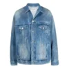 BB-spray-denimtakki, Large-malli, ”Electric Blue Fuchsia” 678354TCW030406