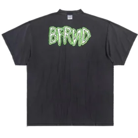 Bfrnd-sarjan käännetty ylisuuri T-paita ”Black Faded” 787358TQVG81083