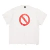 Bfrnd-sarjan käännetty ylisuuri T-paita ”Off White” 787358TQVG89016