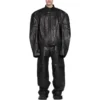 Biker-takki, oversized ”Black” 744983TOS141000