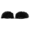 Boudoir 70 mm -sandaalit ”Black Feathers” 787447W0WMQ1000