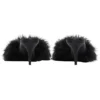 Boudoir 70 mm -sandaalit ”Black Feathers” 787447W0WMQ1000