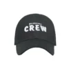 Brodeerattu Crew-logolla varustettu baseball-lippis ”Black” 617139310B21000
