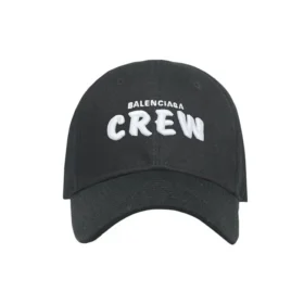 Brodeerattu Crew-logolla varustettu baseball-lippis ”Black” 617139310B21000