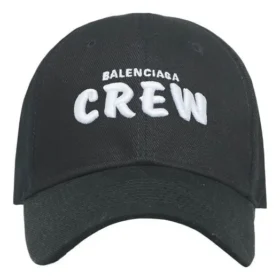 Brodeerattu Crew-logolla varustettu baseball-lippis ”Black” 617139410B21000