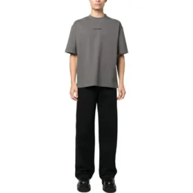 Brodeerattu logo -puuvillat-shirt ”Grey” 612966TNVG91300 Brodeerattu logo -puuvillat-shirt ”Grey” 612966TNVG91300