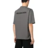 Brodeerattu logo -puuvillat-shirt ”Grey” 612966TNVG91300