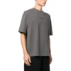 Brodeerattu logo -puuvillat-shirt ”Grey” 612966TNVG91300