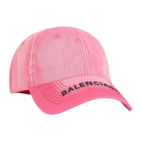 Brodeerattu logolla varustettu baseball-lippis ”Pink” 6171603A2B45660