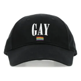 Brodeerattu Pride-logo, puuvillatwill-baseball-lippis ”Black” 670811410B21000