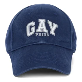 Brodeerattu Pride-puuvillatwill-baseball-lippis ”Sininen” 670810410B24000