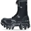 Bulldozer-nauhakengät ”Black Outline Calfskin” 672502WBEF21090