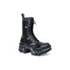Bulldozer-nauhakengät ”Black Outline Calfskin” 672502WBEF21090