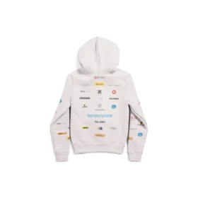Business English -vetoketjuhuppari ”Off White” 788243TQVH69016
