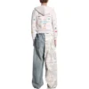 Business English -vetoketjuhuppari ”Off White” 788243TQVH69016