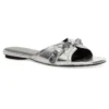 Cagole Metallic -sandaalit ”Silver Black” 694342WBDK38018