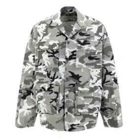 Camouflage-kuvioinen paita ”Grey” 681008TLL721262