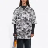 Camouflage Mesh -paita ”Grey” 647651TJLC51240