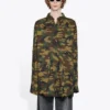 Camouflage-vartalonmyötäinen paita ”Green” 659027TKL142840